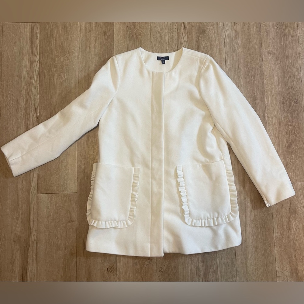 Kaari Blue Atlas Ivory Jacket Size Medium
